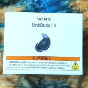 Sony LinkBuds Fit in Black NEW
